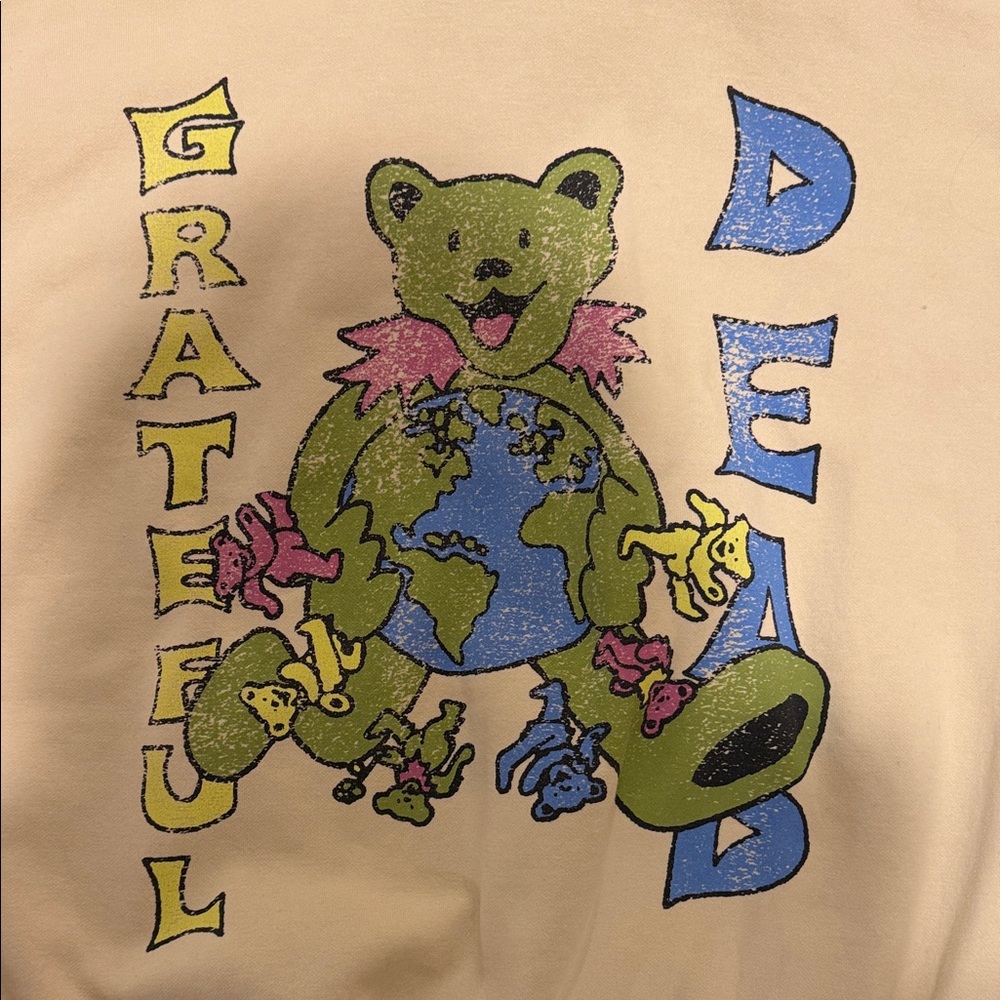 H&M Cream Grateful Dead Hoodie - Picture 4 of 5